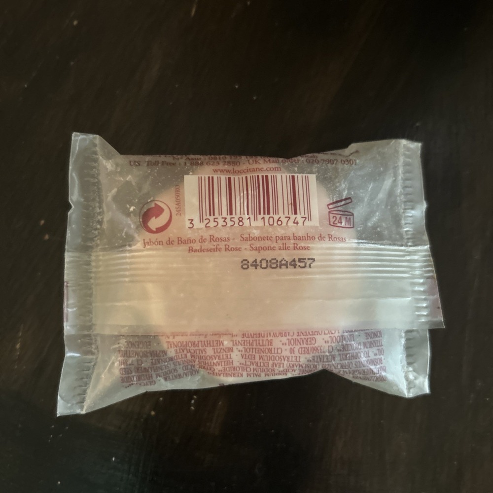 L'OCCITANE ROSE 4 REINES"‎ PERFUMED BATH SOAP 50 G/1.7 OZ New in package